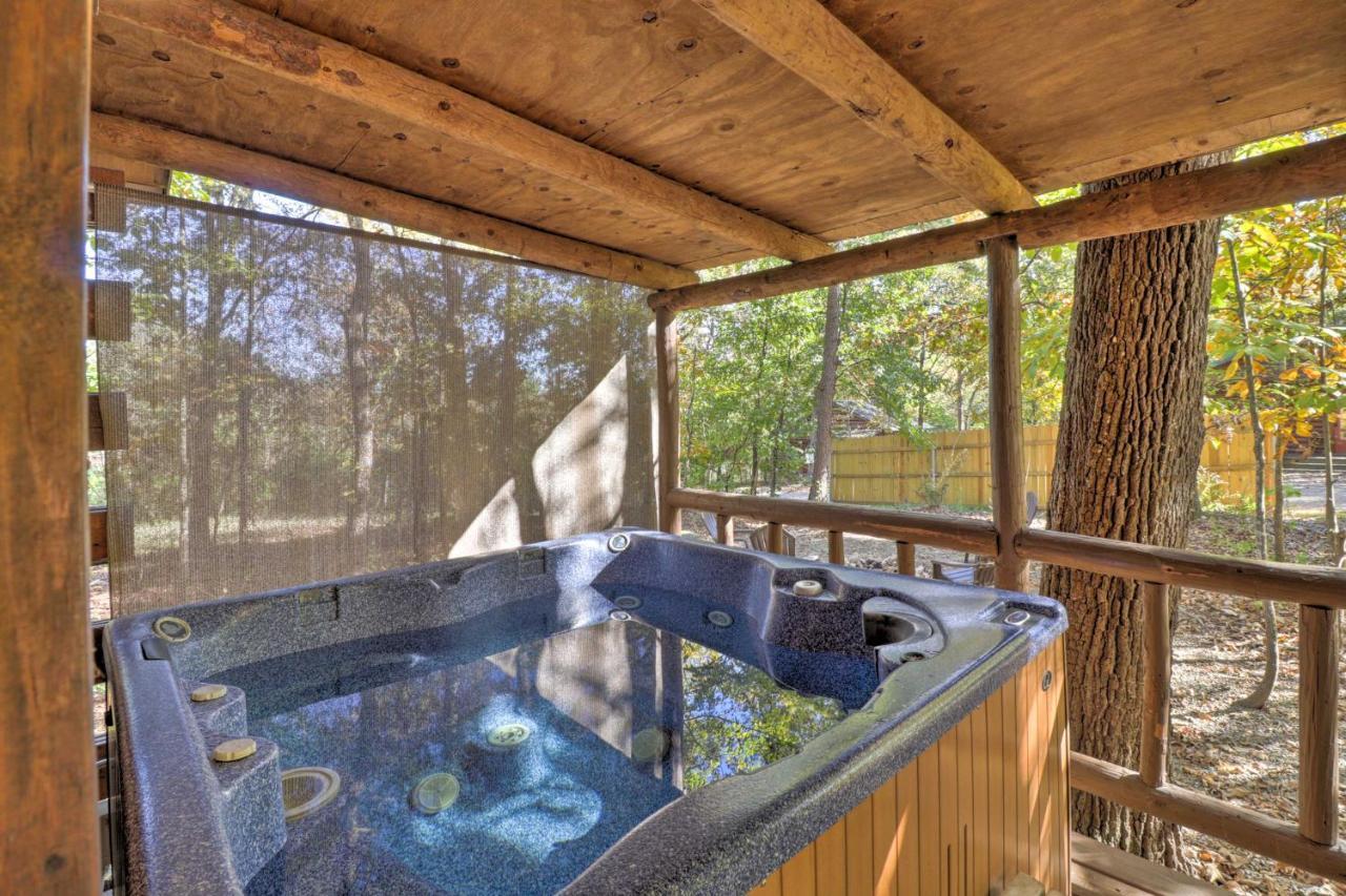 Broken Bow Cabin With Hot Tub And Bbq - 4 Mi To Lake! Stephens Gap Bagian luar foto