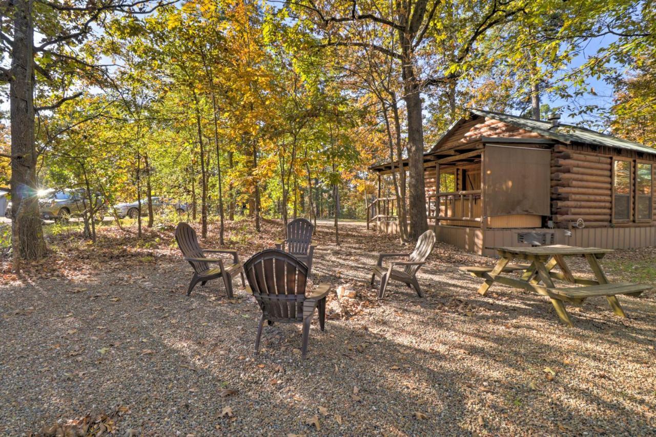 Broken Bow Cabin With Hot Tub And Bbq - 4 Mi To Lake! Stephens Gap Bagian luar foto